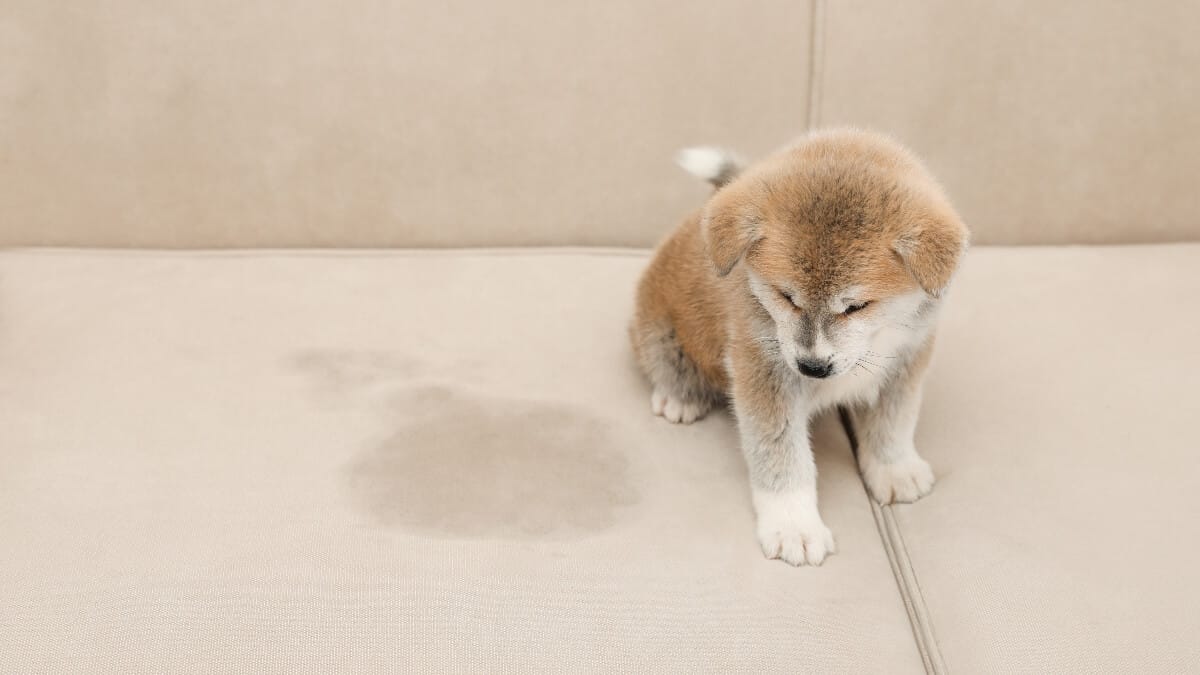 Hund pinkelt in Wohnung und Haus, was tun?